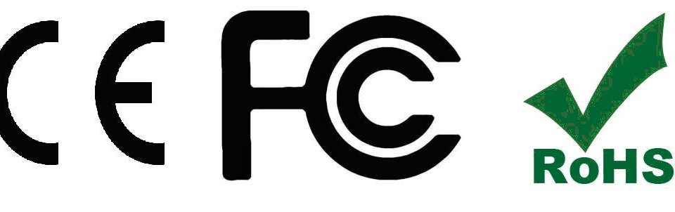 CE FCC ROHS